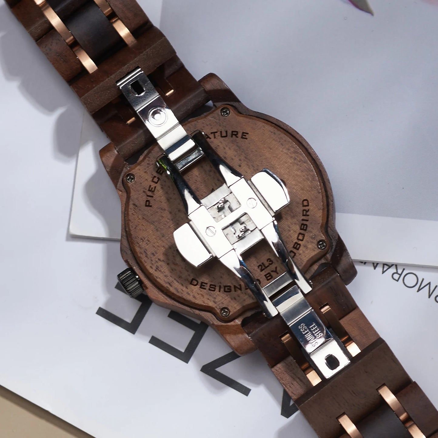 BOBO BIRD Men's Quartz Watches Men High-End Luxury Wristwatch Clock Fashion Eco-Friendly Wooden Watches For Men Original Desing