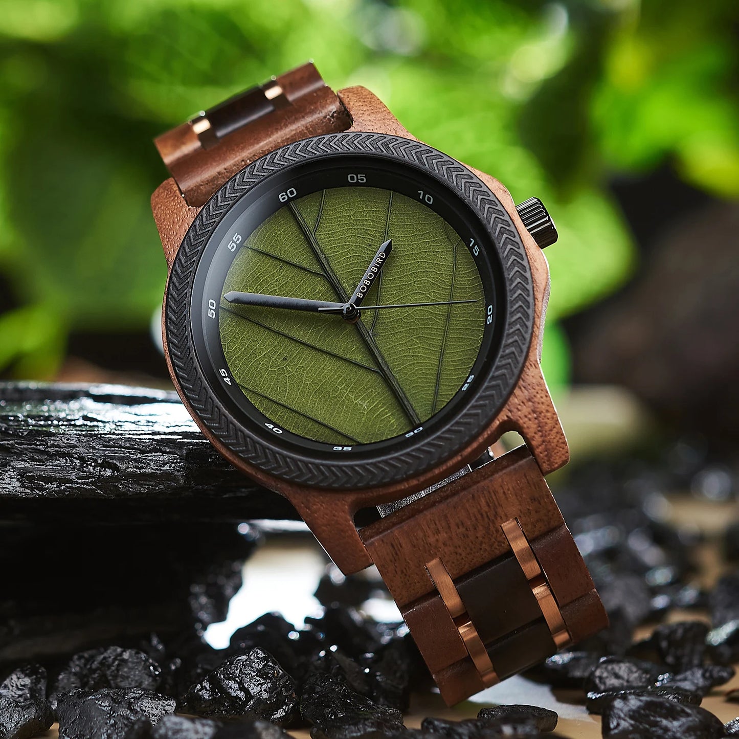 BOBO BIRD Men's Quartz Watches Men High-End Luxury Wristwatch Clock Fashion Eco-Friendly Wooden Watches For Men Original Desing