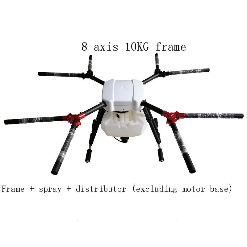 2020 New Arrival Remote Control Airplanes Drones Agricultural Uav 8-axis 10-liter Spraying Pesticide Sealed Enveloping Folding