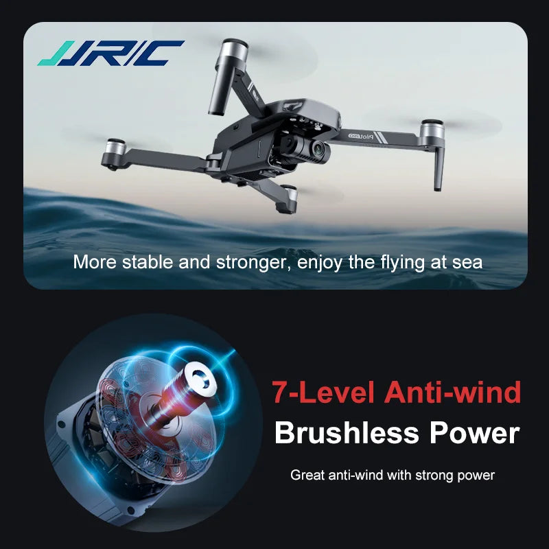 JJRC X19 RC Drone GPS Brushless with 4K Two-axis Gimbal Dual Camera Professional 5G Foldable obstacle Avoidance Quadcopter