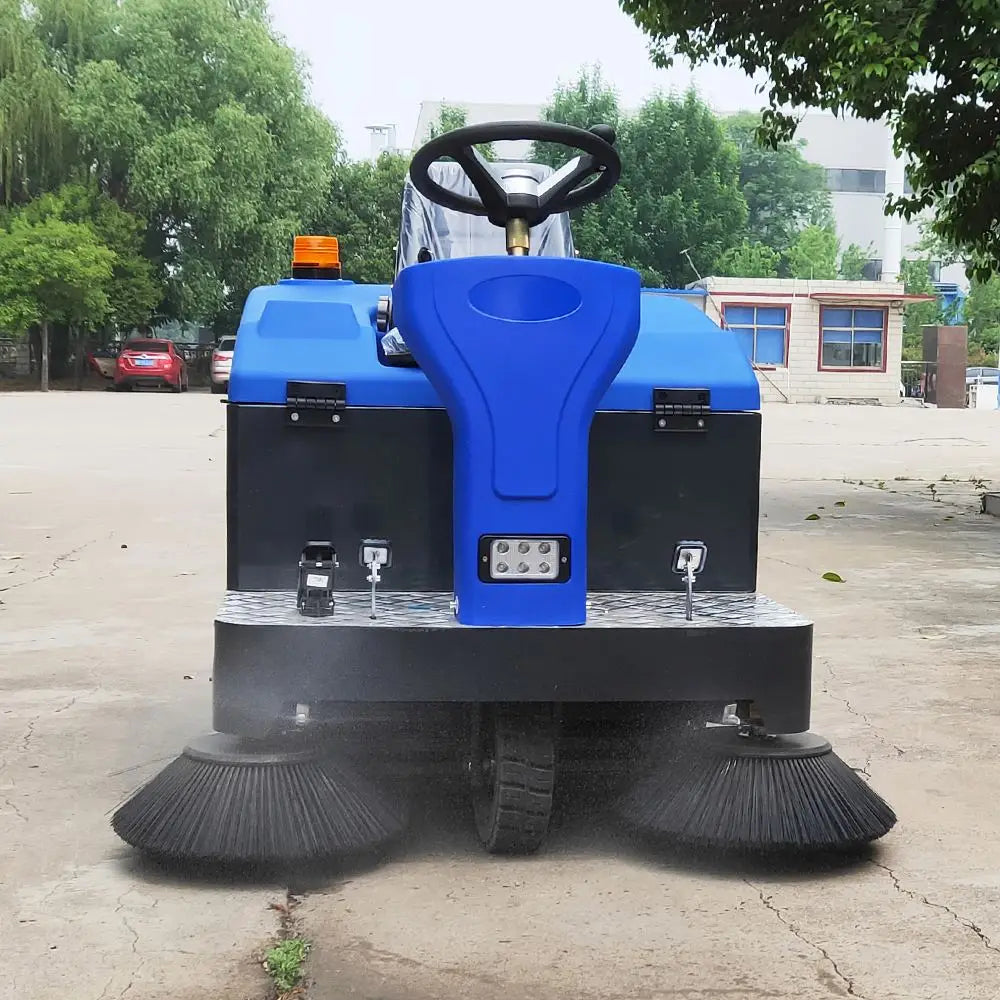 Vol-1400 Electric Street Sweeper Cleaning Machine Floor Ride On Scrubber Automatic Oem