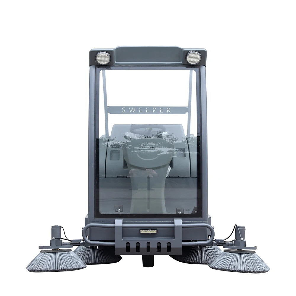 Electric Commercial Road Sweeper Street Floor Sweeper Cleaning Machine