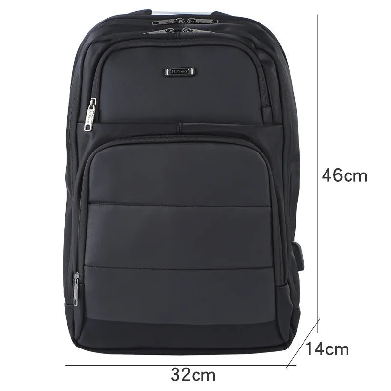 Casual Business Men Backpack Usb Charging Computer Backpack Laptop Bag Oxford Cloth Anti-theft Travel Backpack Outdoor Bag