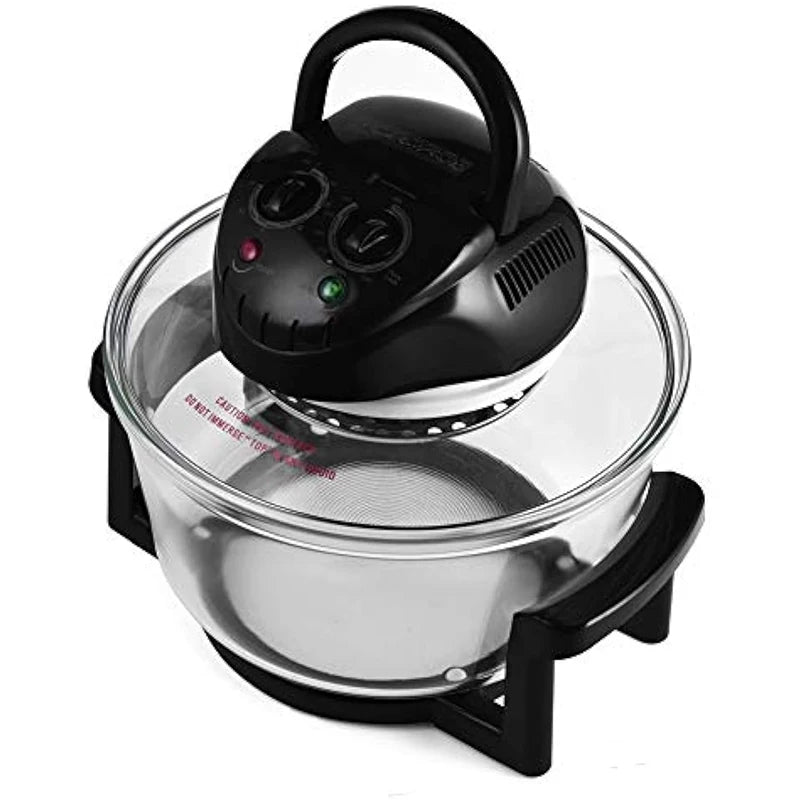20L Transparent Airfryer 1500W Oven Baking LED Electric Deep Fryer Basket Cooking Fry Bread Machine Cooker Air Fryer