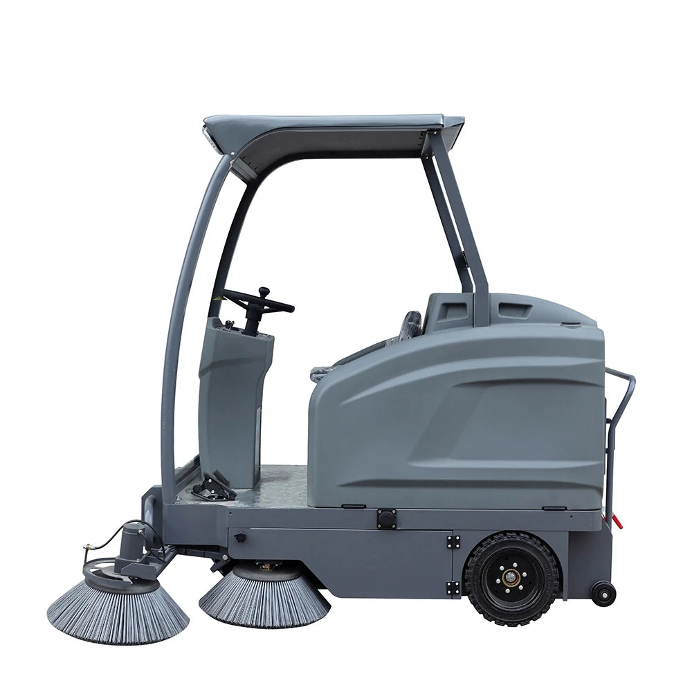 Electric Commercial Road Sweeper Street Floor Sweeper Cleaning Machine