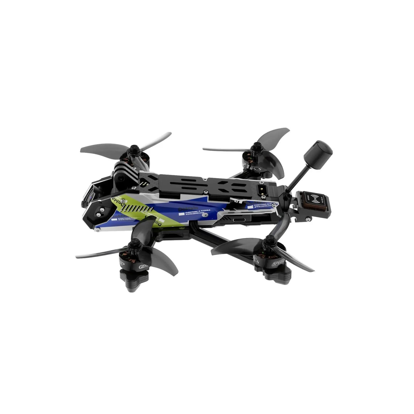 GEPRC DoMain3.6 HD O3 Freestyle FPV Drone F722 SE & E55A 32Bit 4IN1 ESC 2105.5 2650KV GEMFAN 3630 – 3 For RC Quadcopter Drone