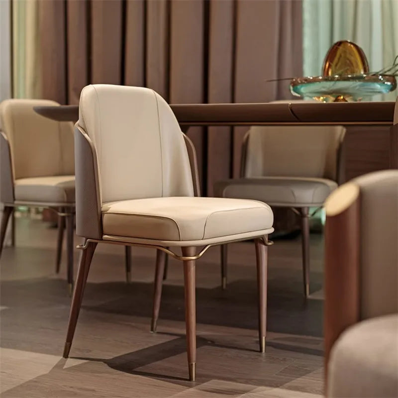 Living Room Beautiful Dining Chair Modern Luxury Accent Nordic Kitchen Dining Chair Beach Salle Manger Kitchen Furniture