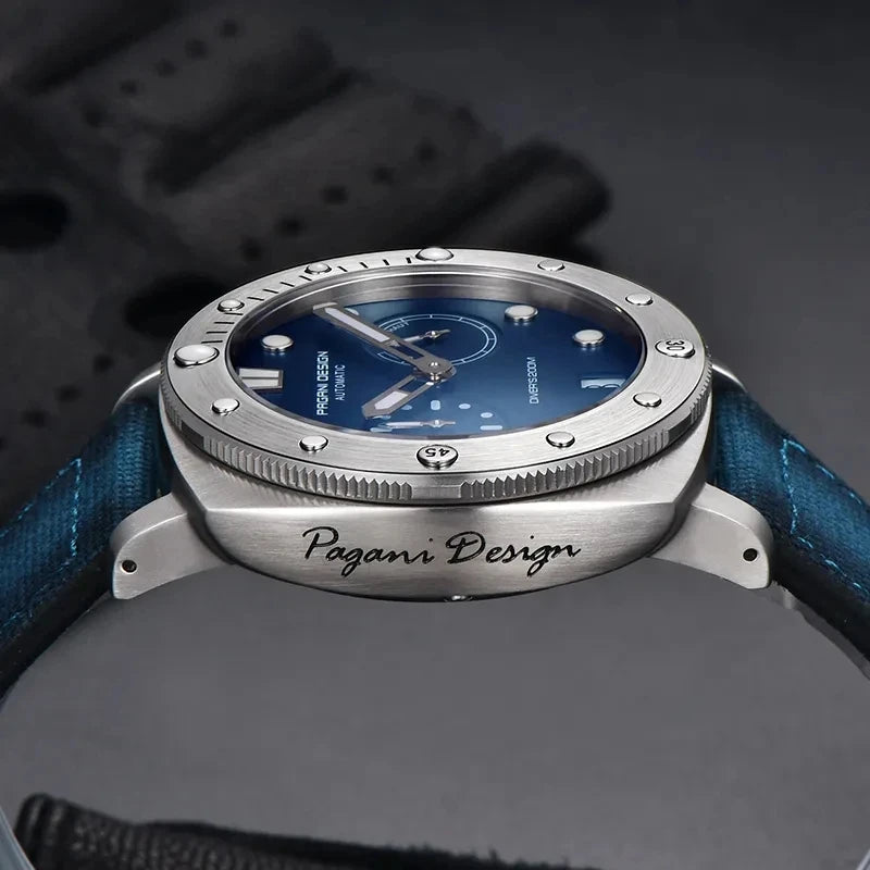PAGANI DESIGN 41MM New Men's Watches Luxury Automatic Mechanical Watch For Men 100M Waterproof Stainless steel Wrist Watch Men 