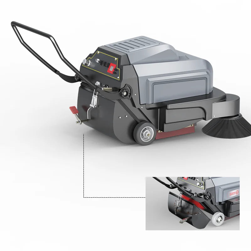 S3 Floor Sweeper Electric Washing Machine Hand Propelled Sweeper Industrial Road And Street Cleaning Equipment