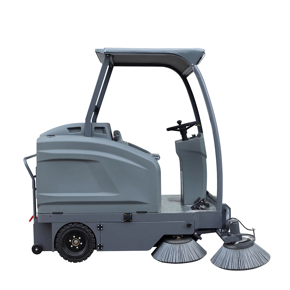 Electric Commercial Road Sweeper Street Floor Sweeper Cleaning Machine