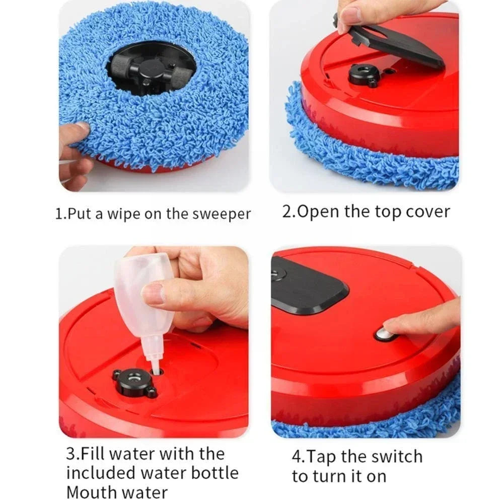 Smart Robot Cleaning Auto Home Cleaning Sweeping Robot Mopping Machine Lazy Robotic USB Vacuum Cleaner Portable Electric Sweeper