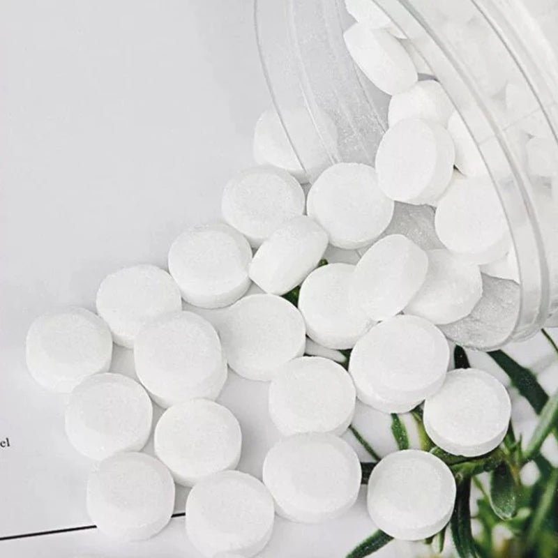 50Pcs Coffee Machines Cleaning Effervescent Tablets Universal Descaling Solution for All Types Coffee Machines