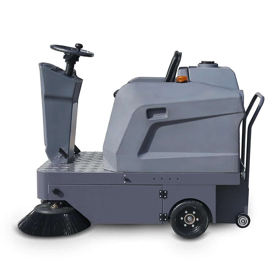 Floor Cleaning Machine Street Cleaning Equipment Ride On Industrial Electric Road Floor Sweeper For Sale