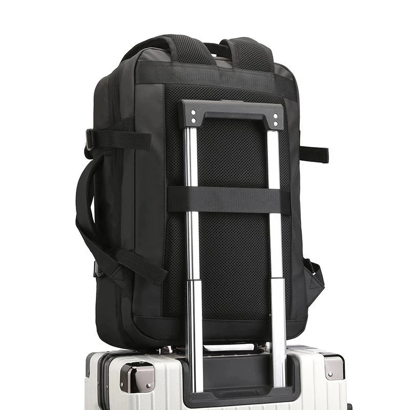 Man Business Laptop Backpack Multifunctional Waterproof Schoolbag Large-capacity Notebook Backbag USB Charging Mochila Rucksack