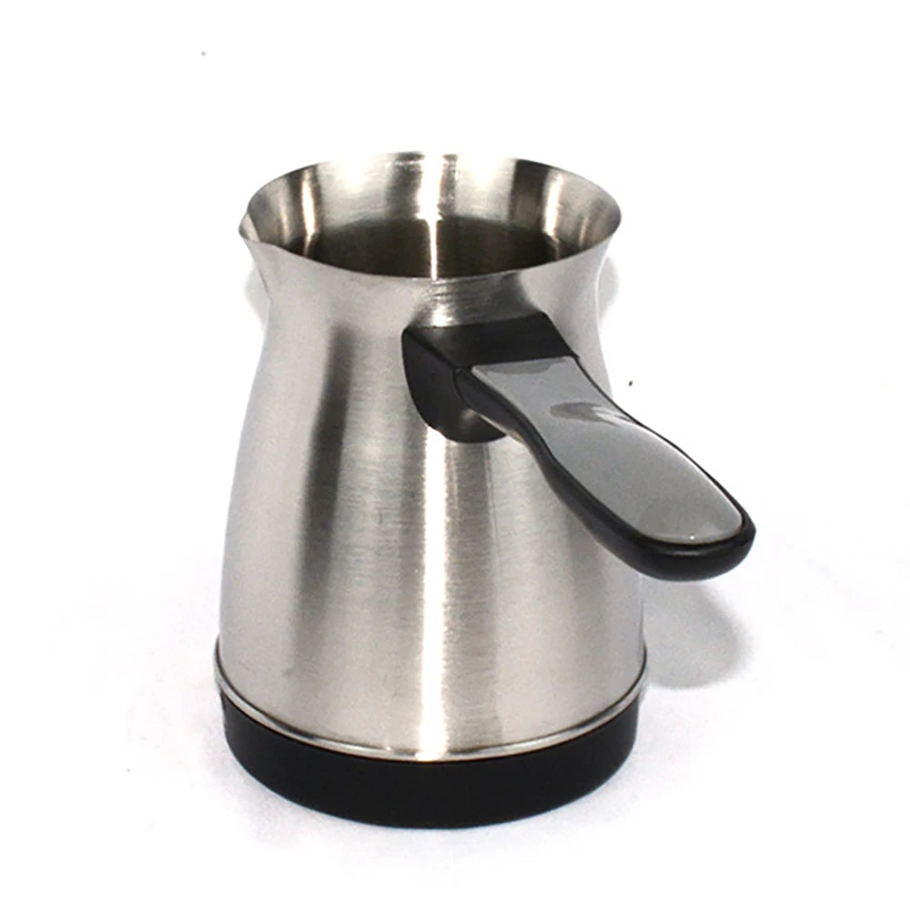 Electric Turkish Greek Coffee Maker Stainless Steel Machine Moka Pot Portable Coffee Machine