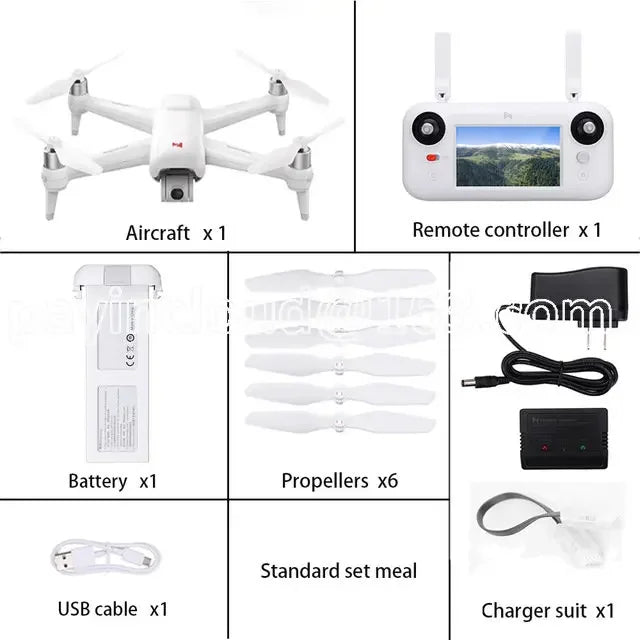Model A3 5.8G GPS Drone 1km FPV 25 Minutes with 2-Axis Gimbal 1080P Camera RC Quadcopter RTF Racing Models Racing Models
