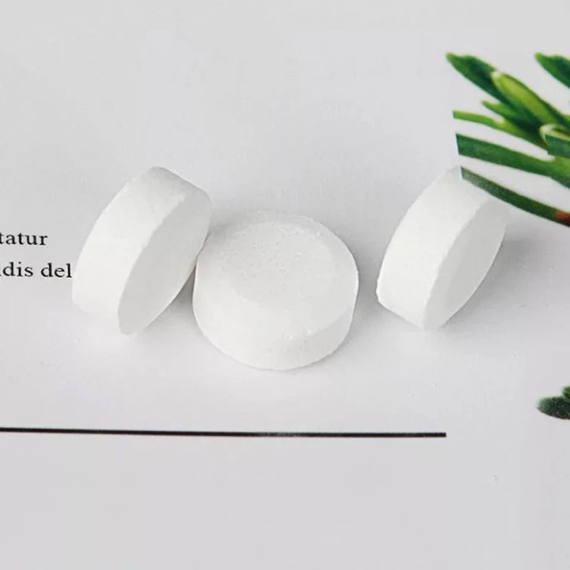 50Pcs Coffee Machines Cleaning Effervescent Tablets Universal Descaling Solution for All Types Coffee Machines