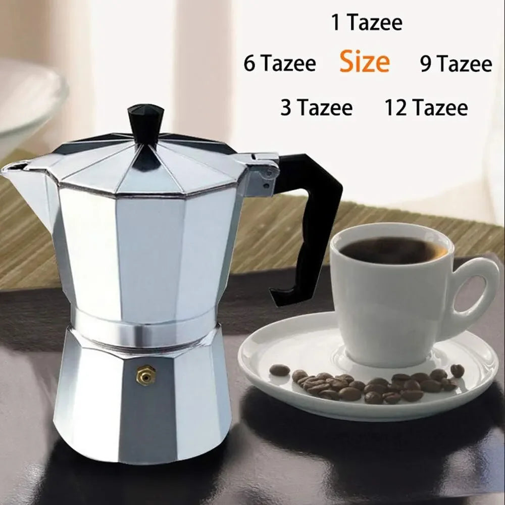 50-450ML Moka Pot Classic Italian Café Brewing Tools Espresso Maker Italian Coffee Machine Mocha Coffee Maker Espresso
