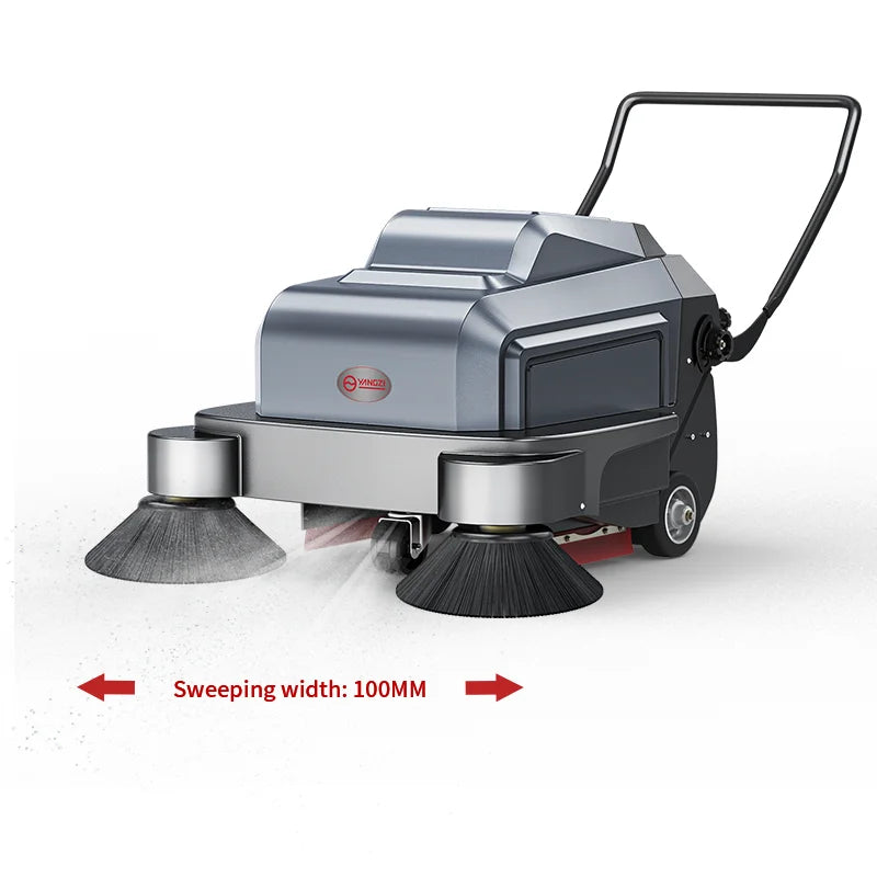 S3 Floor Sweeper Electric Washing Machine Hand Propelled Sweeper Industrial Road And Street Cleaning Equipment