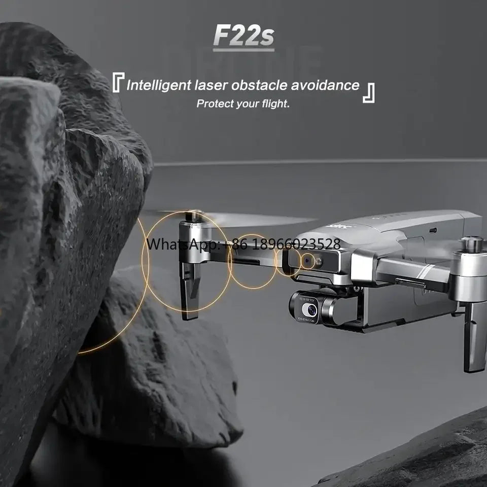 SJRC F22S GPS Drones Professional Long Distance 5G Wifi FPV UAV 4K Camera Two-axis Gimbal EIS Brushless 3500M RC dron Quadcopter