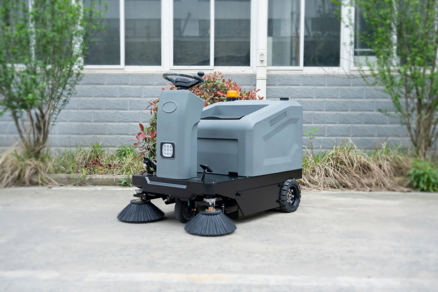 Customized Electric Ride-On Floor Sweeper Robot Efficient Cleaning Power Hand Polisher Machine Motor Molding Plastic