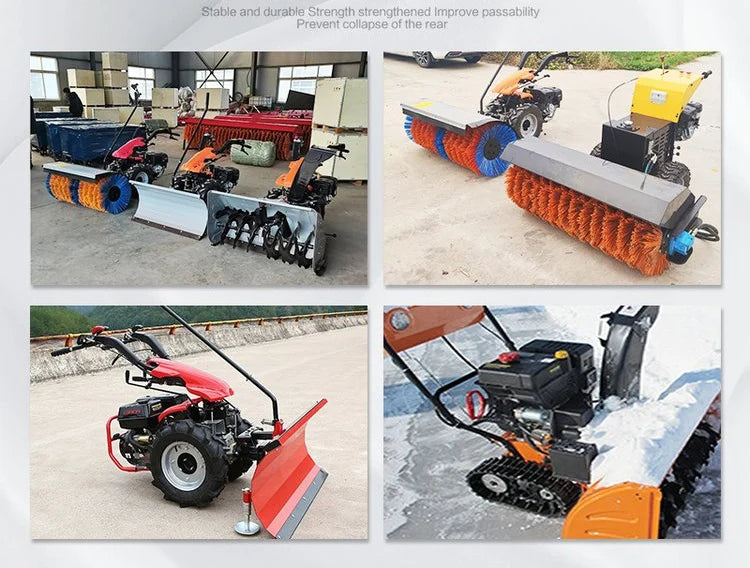 Factory Concrete Pavement Brush Cleaning Machine Floor Sweeping Brooms Petrol Road Street Sweeper