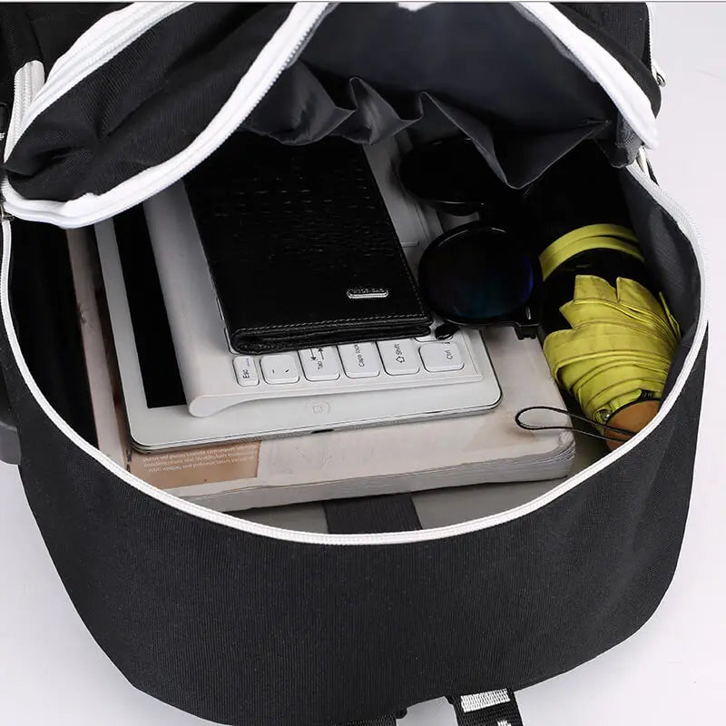 Anime Tokyo Revengers Print Backpack Large Capacity Student Schoolbags USB Charging Travel Backpack For Teenagers