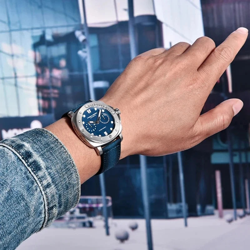 PAGANI DESIGN 41MM New Men's Watches Luxury Automatic Mechanical Watch For Men 100M Waterproof Stainless steel Wrist Watch Men 