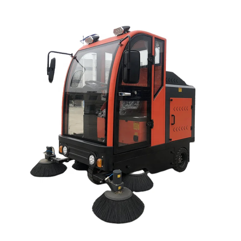 Factory Supply Industrial Electric Cleaning Machine Floor Mini Street Road Ride On Sweeper For Sale