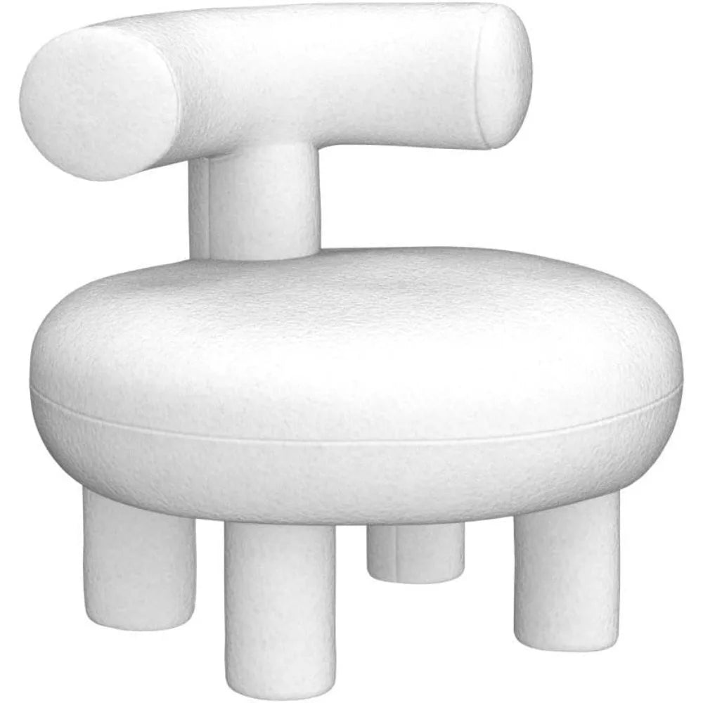 Modern Accent Boucle Chair,Upholstered Tufted Creative Furniture Sofa Couch Lounge Reading Chair