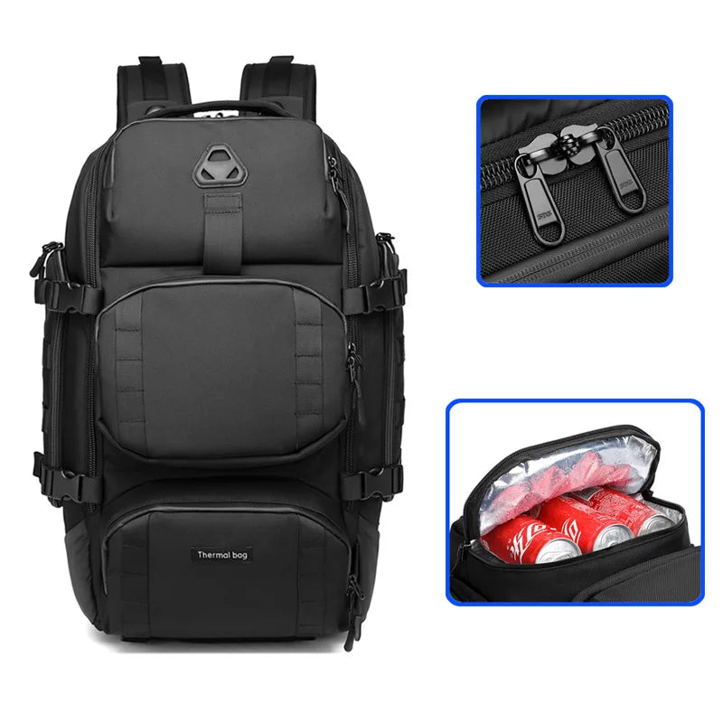 OZUKO 17' Laptop Large Capacity High Quality Backpacks Waterproof USB Charging Travel Backpack Business Multifunction Backpack