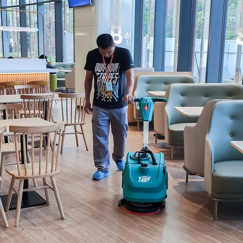 electric street sweeper/Battery Floor Scrubber Automatic Floor Cleaning Machine Electric Tile Scrubber