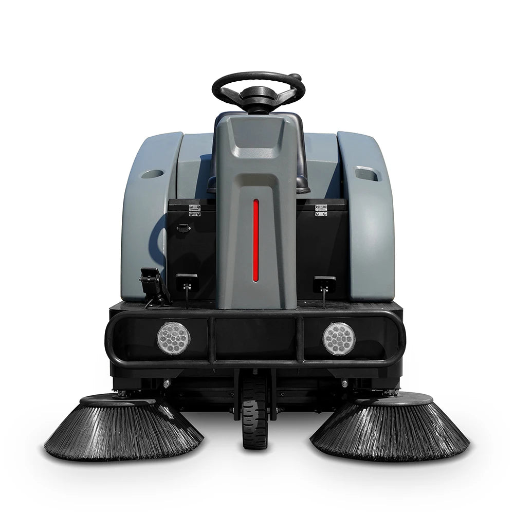 Farm Cleaning Machine Battery Powered Ride on Road Sweeper Electric Floor Sweeper Machine