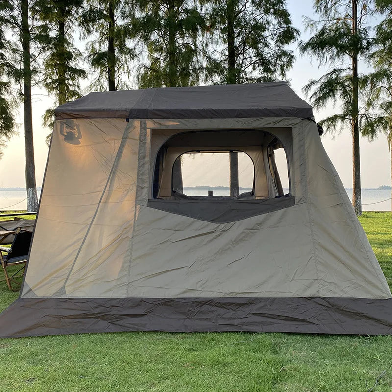 4 Season Waterproof Large Space Camping Tent High Quality Luxury Family Tent For Picnic Gargen Glamping