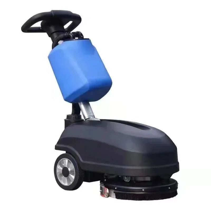 Hand Push Auto Brush Electric Industrial Walk Behind Rotary Mini Cleaning Machine Sweepers Floor Scrubber