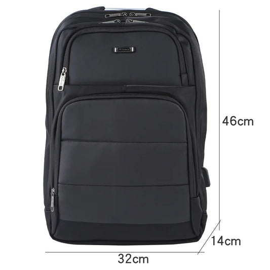 Casual Business Men Backpack Usb Charging Computer Backpack Laptop Bag Oxford Cloth Anti-theft  Travel Backpack Outdoor Bag