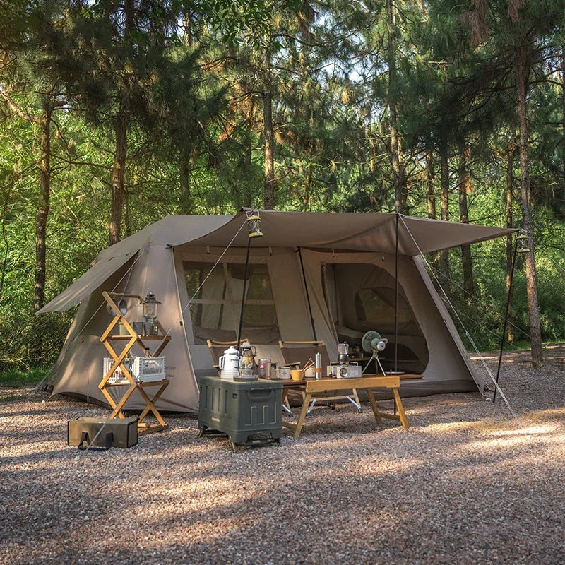 Sunshade Tent Automatic Outdoor Camping Luxury Automatic Waterproof Sunscreen Shelter Tent Village Toldo Playa Garden Decoration