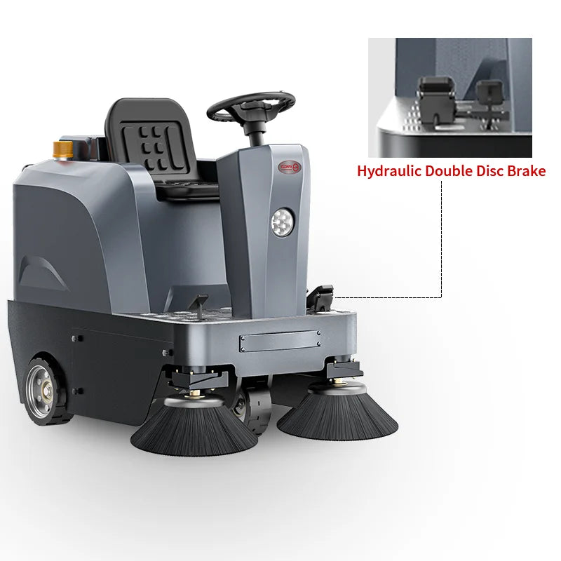 Yangzi S4 Professional Industrial Ride On Floor Sweeper Cleaning Machine Street Road Sweeper