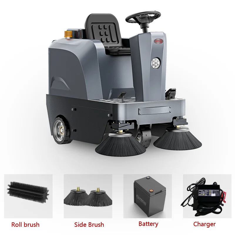 Yangzi S4 Professional Industrial Ride On Floor Sweeper Cleaning Machine Street Road Sweeper