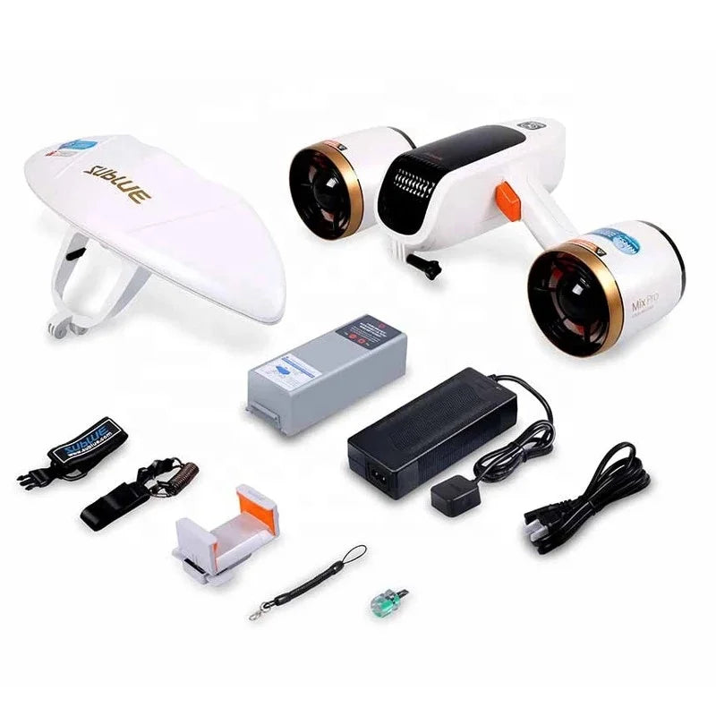 Sublue WhiteShark MixPro Underwater Scooter RC Drone 60mins Usage Time Self-swimming Booster Compatible Smartphone Action Camera