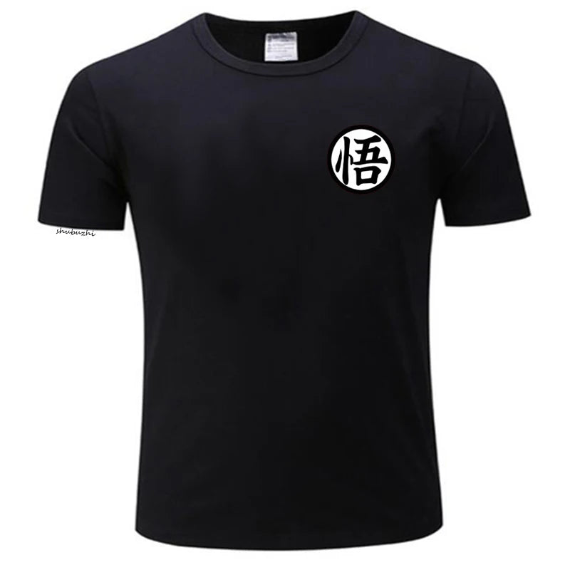 Workout Men's Cotton T-Shirt Goku Short Sleeves T-Shirt Summer Casual Tee Streetwear Men's O-neck Sweatshirt Women's Clothing