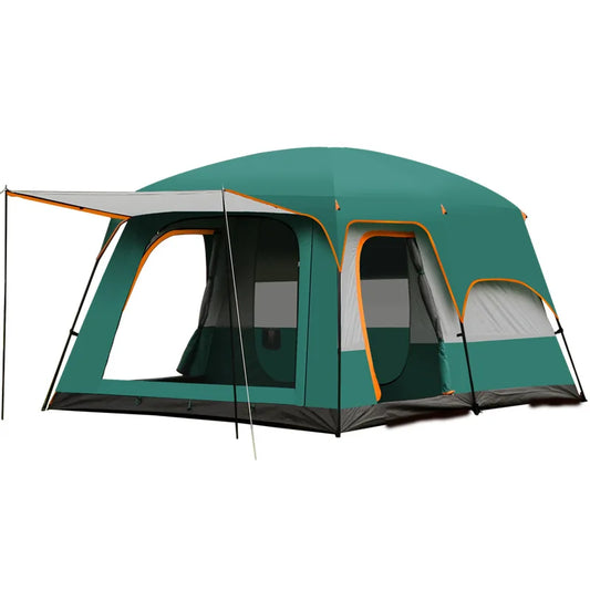 Oxford PU waterproof glamping large luxury family tent 8-12 persons camping tent 12