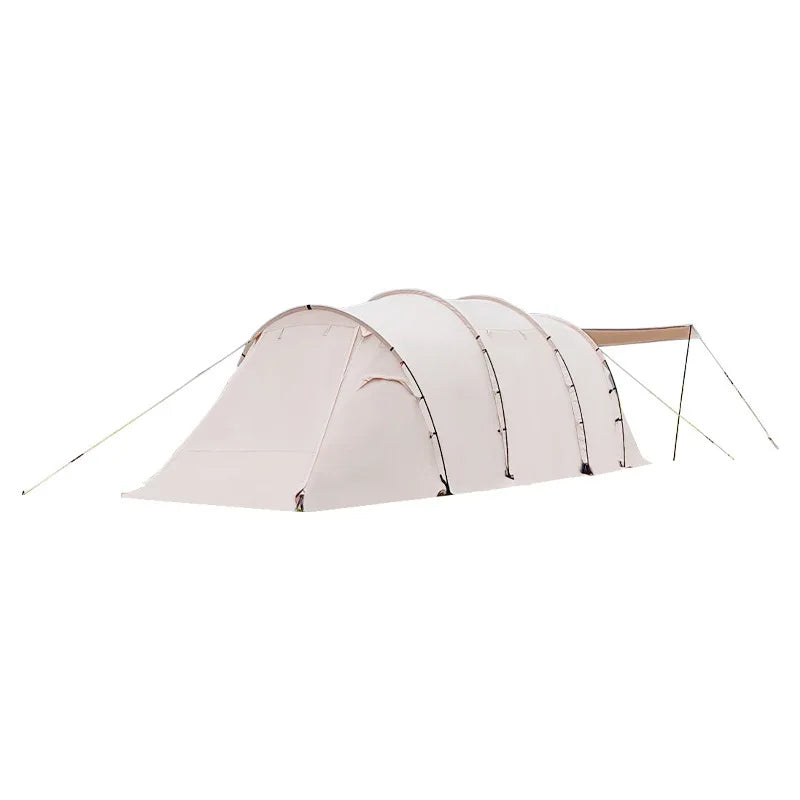 Hot selling outdoor luxury camping two bedroom one hall travel family automatic tent