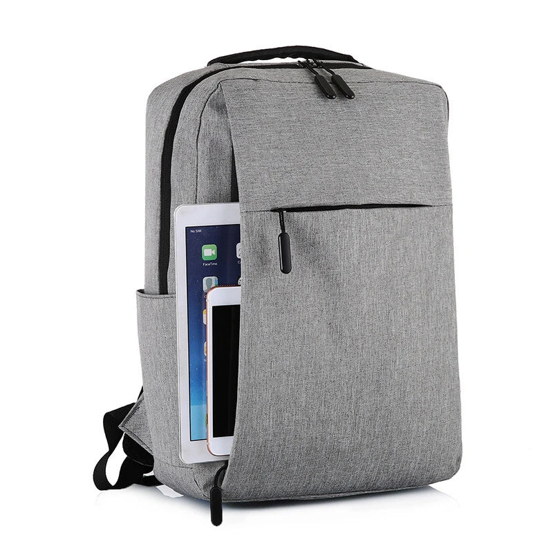 Men's Backpack with USB Charging Travel Business Laptop Backpacks Male Waterproof Bag Sports Rucksack Schoolbag for Students