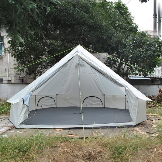 6-8 People Outdoor Indian Bell Luxury Glaming Camping Large Space Comfortable One Room Travel Tourist Family Yurt Waterproof